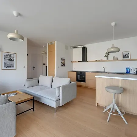 Tarasy Baltyku Seaside, Sauna, Gym & Free Parking By Downtown Gdansk
