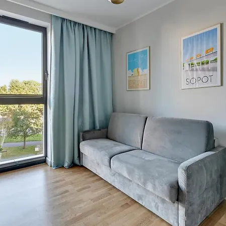 Tarasy Baltyku Seaside, Sauna, Gym & Free Parking By Downtown Lägenhet Gdańsk