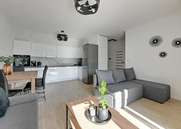 Tarasy Baltyku Seaside, Sauna, Gym & Free Parking By Downtown *