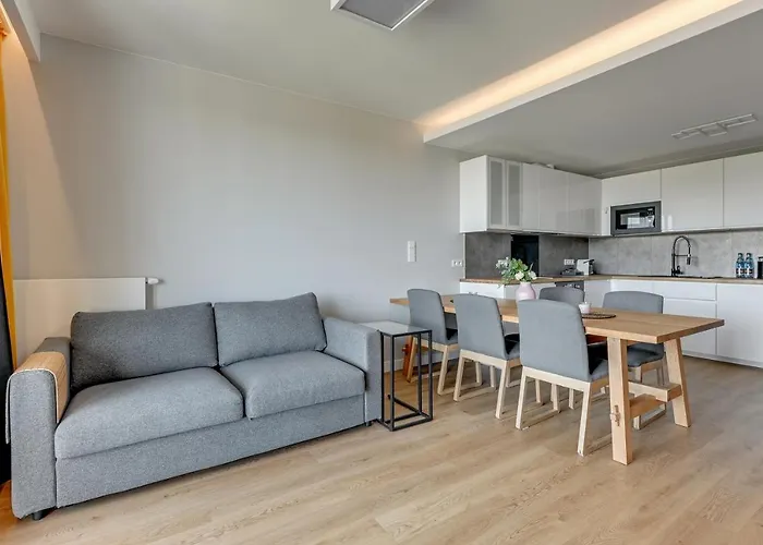 Tarasy Baltyku Seaside, Sauna, Gym & Free Parking By Downtown Appartement *