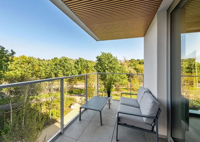 Tarasy Baltyku Seaside, Sauna, Gym & Free Parking By Downtown * Danzica