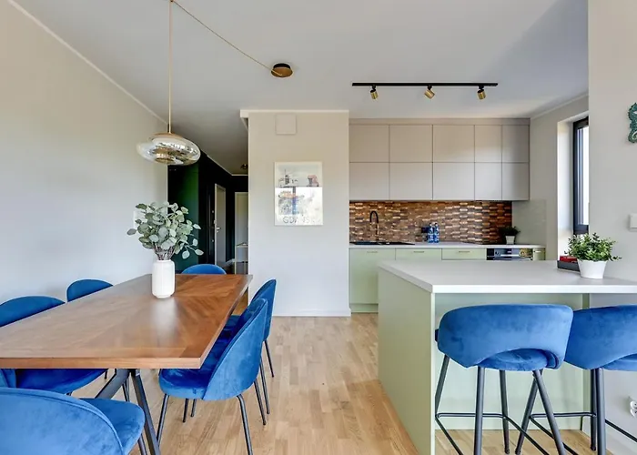 דירה Tarasy Baltyku Seaside, Sauna, Gym & Free Parking By Downtown גדנסק