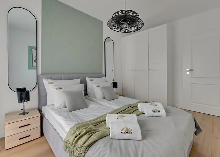 Tarasy Baltyku Seaside, Sauna, Gym & Free Parking By Downtown * Gdańsk