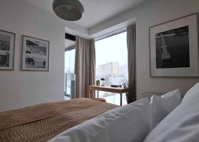 Апартаменты Tarasy Baltyku Seaside, Sauna, Gym & Free Parking By Downtown *