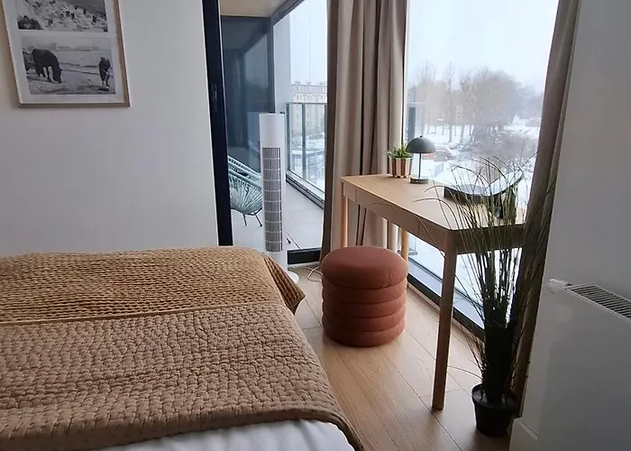 Апартаменты Tarasy Baltyku Seaside, Sauna, Gym & Free Parking By Downtown *