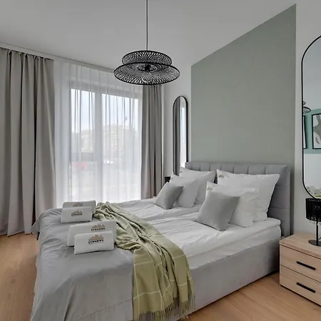 Tarasy Baltyku Seaside, Sauna, Gym & Free Parking By Downtown Daire Gdansk