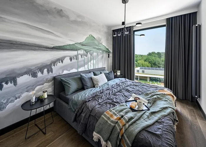 Apartment Tarasy Baltyku Seaside, Sauna, Gym & Free Parking By Downtown Danzig