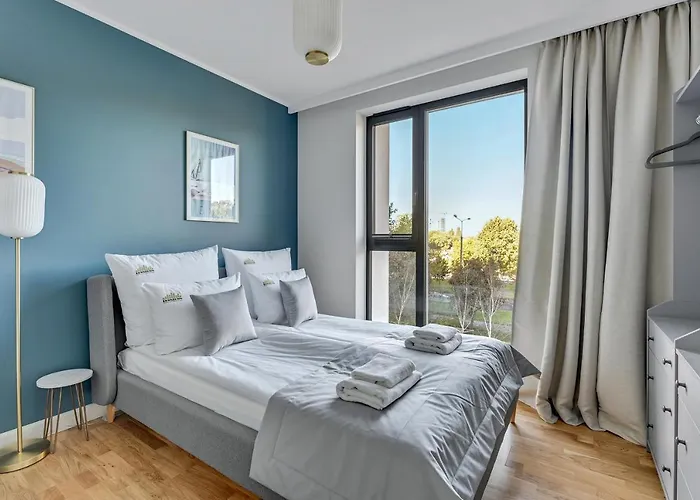 Apartment Tarasy Baltyku Seaside, Sauna, Gym & Free Parking By Downtown Danzig