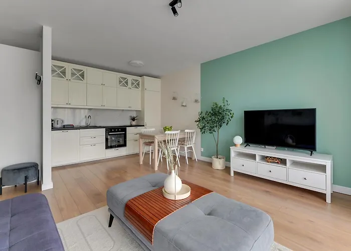 Apartment Tarasy Baltyku Seaside, Sauna, Gym & Free Parking By Downtown *